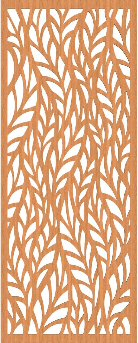 Ortonville Decorative Pierced Fretwork Wood Wall Panels, 25 3/8"W x 64 3/8"H x - Image 4