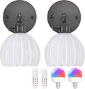 Shenmoyl Vintage Battery Operated Wall Sconce by Shenmoyl