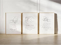Joocrise Nursery Scripture Wall Art Set of 3 Nursery Bible Verse Wall Decor by Unknown