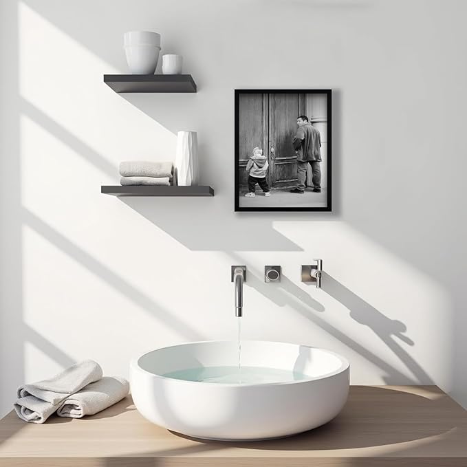 Funny Bathroom Wall Art Black and White Wall Decor, Classic Comedy Movie - Image 7