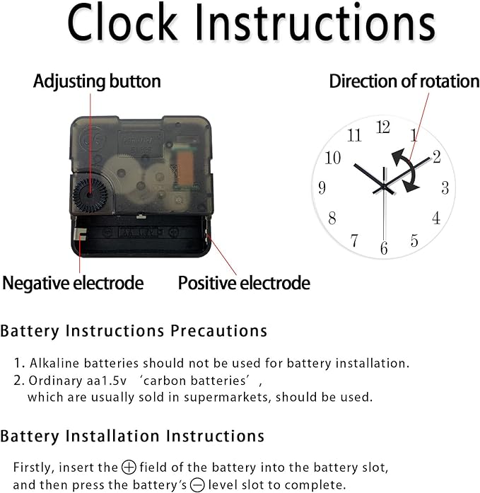Sunset Clocks Wall for Bedroom Silent Wall Clock Non Ticking Decorative Wall - Image 6