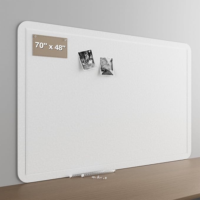 Large Felt Bulletin Board for Wall, Soft Felt Cork Board for Office, Home - Image 7