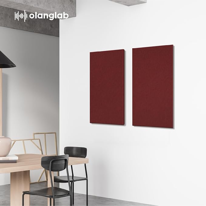 Olanglab Sound Acoustic Panels 2 Pack, Large Sound Proof Panels - Image 6