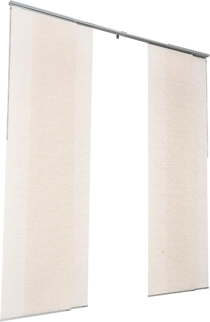 VEVOR Panel Track Blinds, Extendable Track from 45.8 in to 86 in W, Trimmable - Image 9