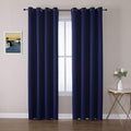 ChrisDowa Blackout Curtains 90 Inches Long 2 Panels Set by ChrisDowa