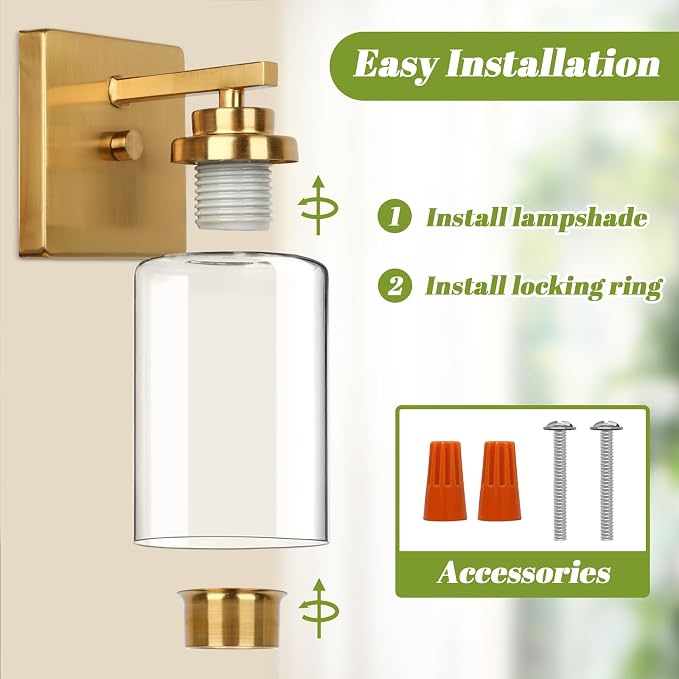 VerRon Wall Sconces, Modern Vanity Lights, Sconces Wall Lighting - Image 8