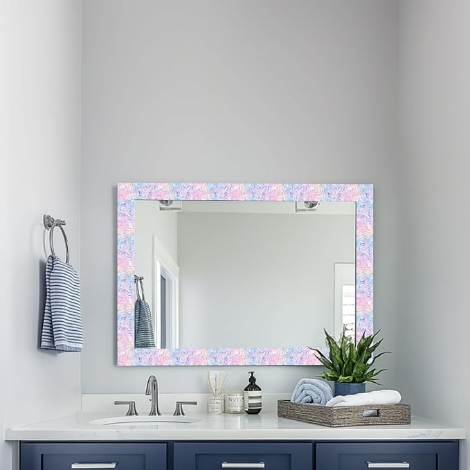 HOMETITUTE Wallpaper Border Peel and Stick Wall Border 4x196 Inch Iridescent - Image 6