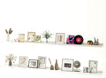 White Floating Shelves for Wall Decor, Long Wall Mounted Storage Shelf for by Unknown