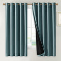 NICETOWN 100% Blackout Lined Curtains, 2 Thick Layers Completely Blackout by NICETOWN