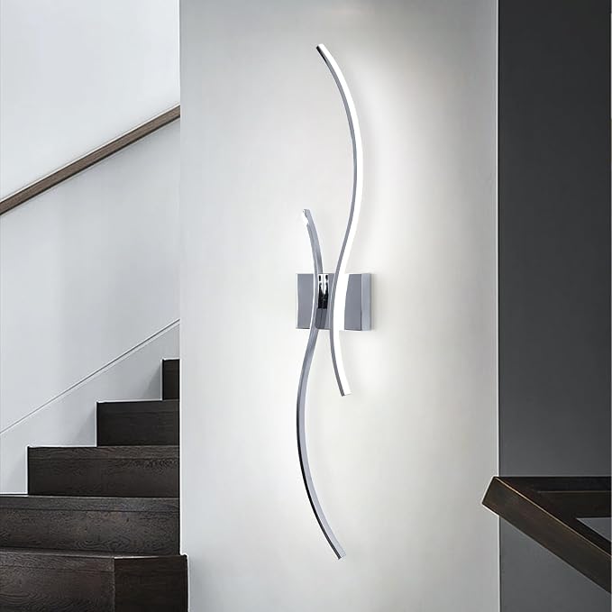 CANEOE Modern LED Wall Sconce, 39Inch LED Bathroom Vanity Light, 6000K Modern by CANEOE