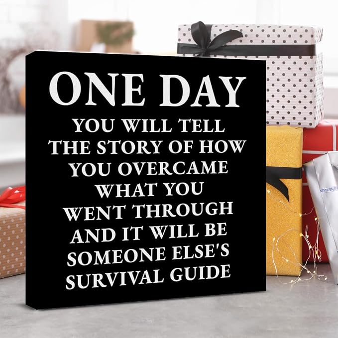 Inspirational Quotes Wall Art Decor, Motivational Success Canvas Painting - Image 7