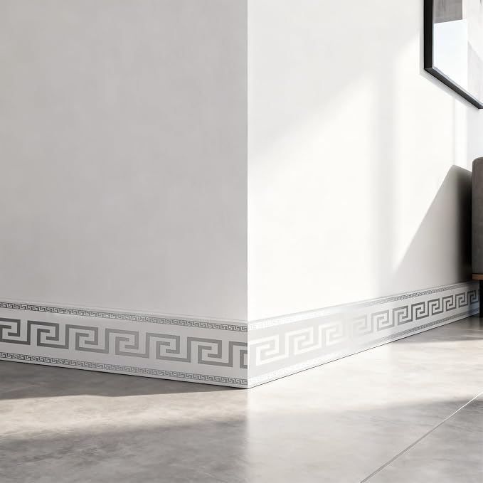Peel and Stick Wallpaper Borders, Waterproof Self-Adhesive PVC Foam Wall Base - Image 2