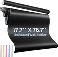 Chalkboard Wallpaper Peel and Stick, Self Adhesive Blackboard Wall Decals by AZOIOnline