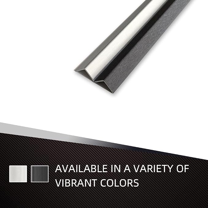 OUZUGIE 8-Pack 57 Inches, WPC Slat Wall Panel Trim, Corner Guard - Image 6
