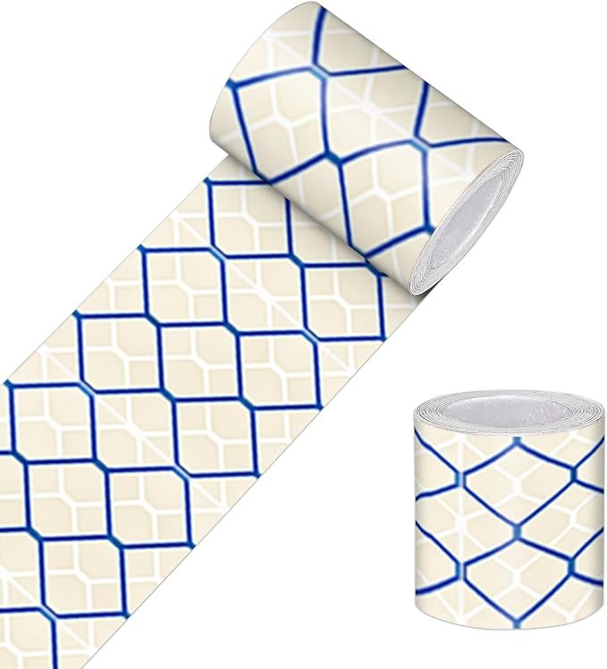 HOMETITUTE Wallpaper Border Peel and Stick Decorative Wall Trim Self Adhesive by HOMETITUTE