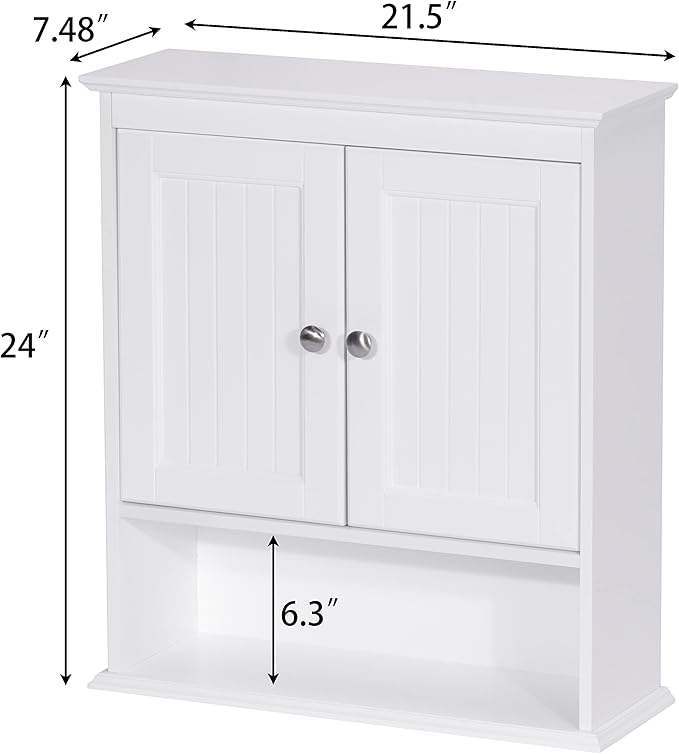 Spirich Bathroom Cabinet Wall Mounted - Image 3