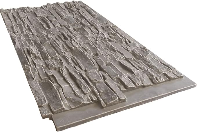 EverStone Canyon Ridge Faux Stone Panel, 45 3/4"W x 24 1/2"H x 1 1/4"D - Image 6