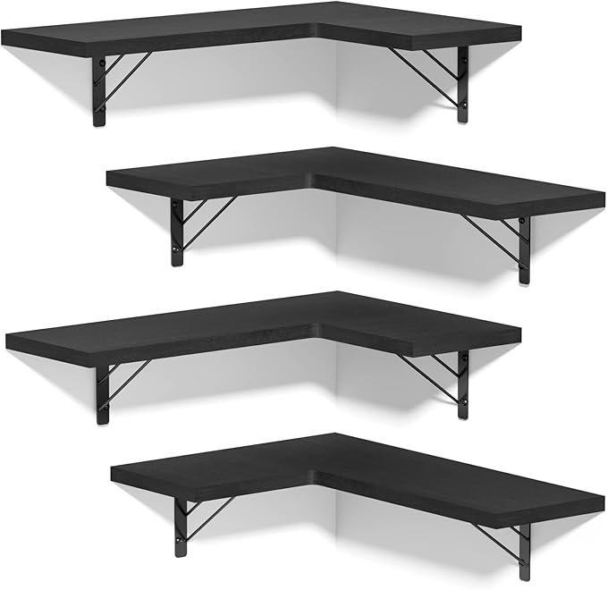 Love-KANKEI Corner Shelf Wall Mounted, Floating Wall Shelves by Love-KANKEI