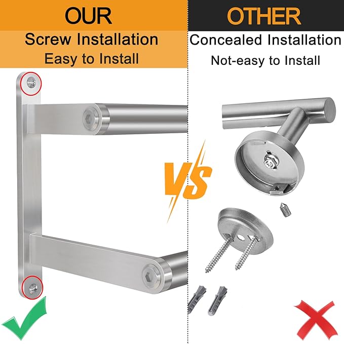 Double Towel Bar, 24Inch Towel Rack - Image 3