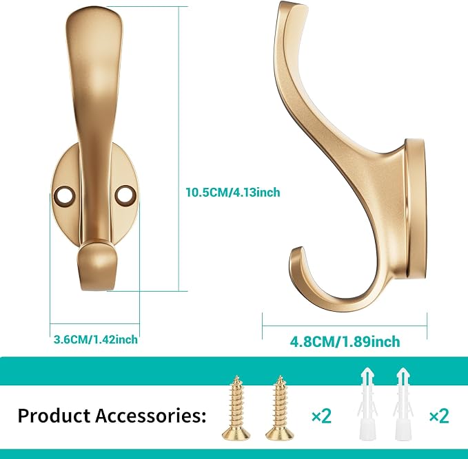 Coat Hooks Heavy Duty - Image 2
