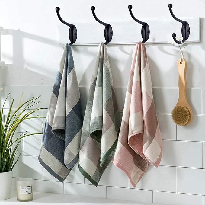 ZEYU 20Pcs Wall Hooks, Coat Hooks Hardware Heavy Duty Hooks - Image 4