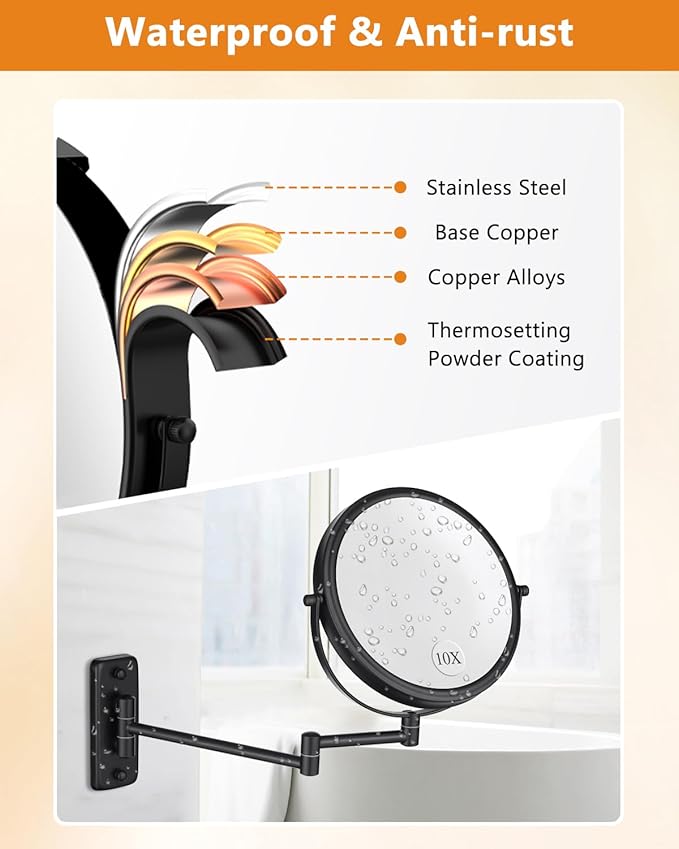 Wall Mounted Makeup Mirror - Image 5