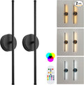 KARTOOSH Battery Operated Wall Sconces Set of Two, by KARTOOSH