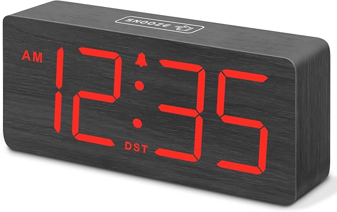 DreamSky Wooden Digital Alarm Clock by DreamSky