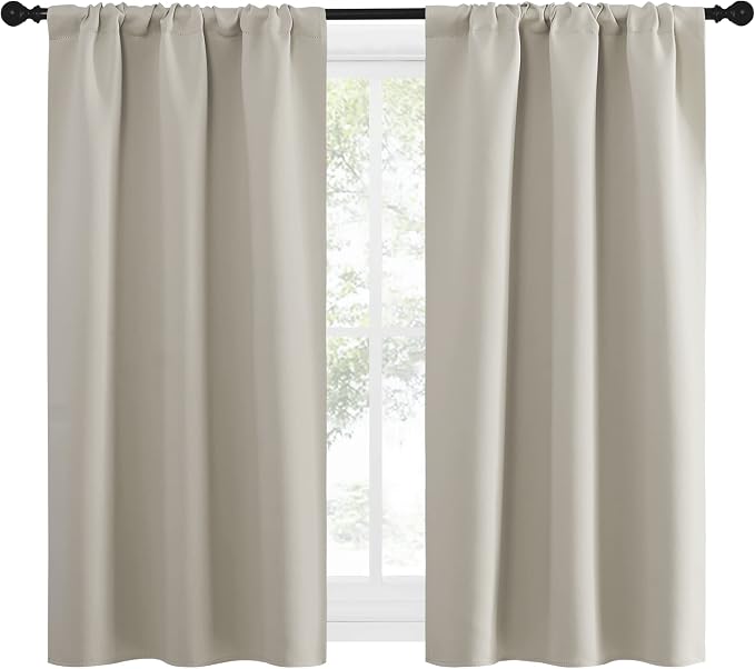 NICETOWN Blackout Curtains for Living Curtains, Room Darkening Window Curtain - Image 2