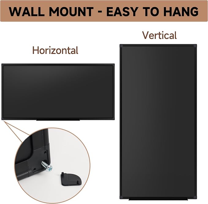 SELEAD Double-Sided Magnetic Chalkboard 48 x 24 Inches - Image 5