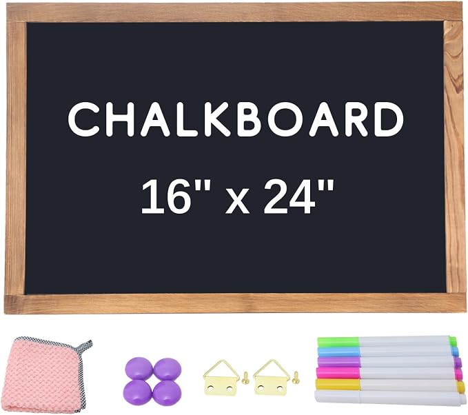 KOOLDE 16" x 24" Magnetic Chalkboard by KOOLDE