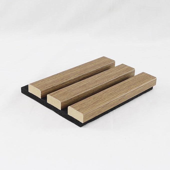 Wood Slat Acoustic Panels, 4.7"x5.9" 3D Wall Panels, Modern Fluted Sound - Image 5