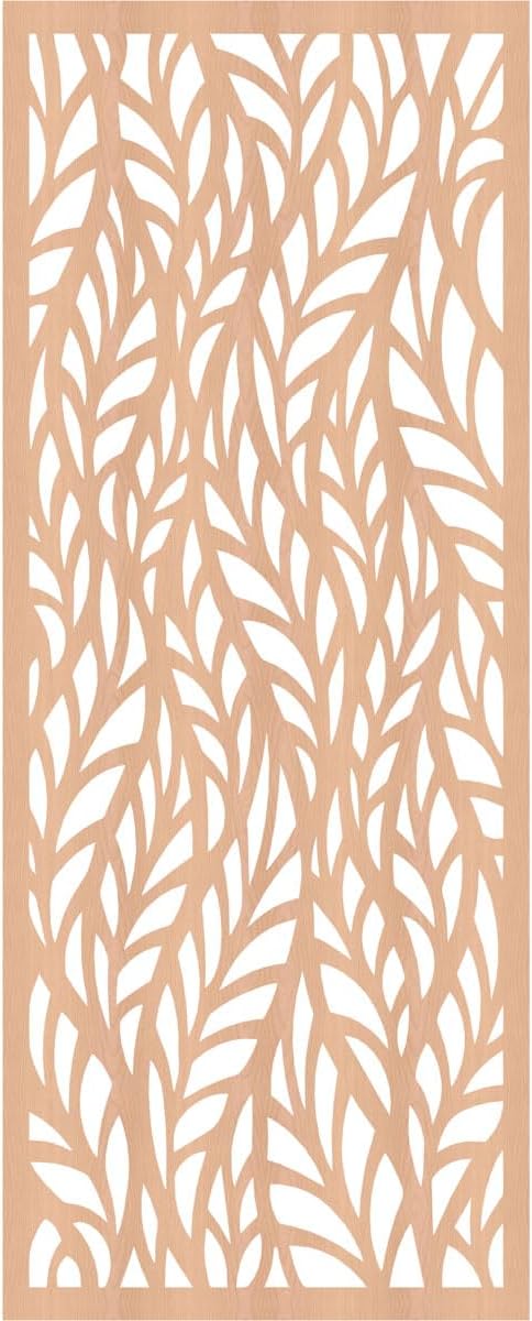 Ortonville Decorative Pierced Fretwork Wood Wall Panels, 15 3/8"W x 39 3/8"H x - Image 2