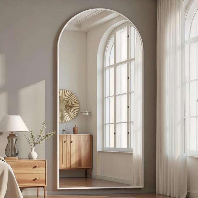 Prywot Full Length Mirror, Modern Full Body Mirrors - Image 3