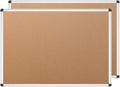 VIZ-PRO Cork Notice Board, 48 X 36 Inches by VIZ-PRO