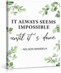 Inspirational Wall Art Motivational Painting Wall Decor by VAHATAN