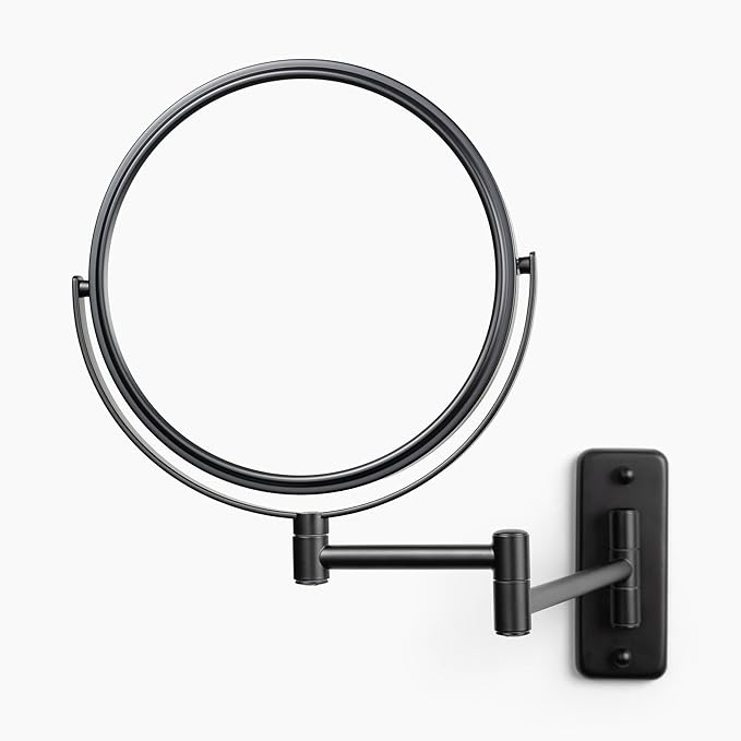 JERDON Wall-Mounted Magnifying Mirror by Jerdon
