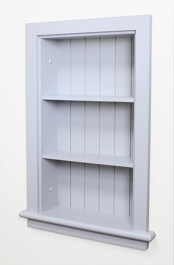 14x24 Aiden Recessed Wall Niche Medicine Cabinet Replacement, in The Wall - Image 5