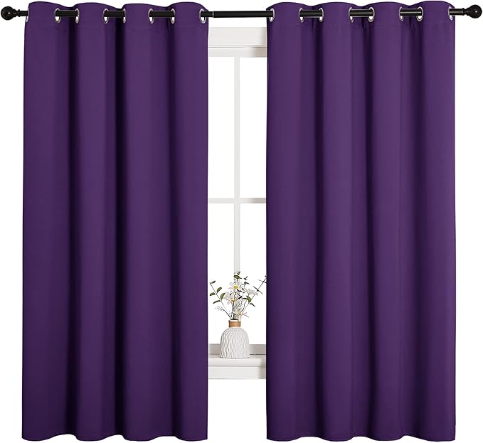 NICETOWN Thermal Insulated Blackout Draperies Curtains, Triple Weave Home by NICETOWN