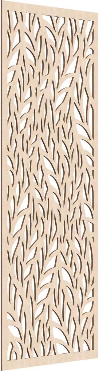Ortonville Decorative Pierced Fretwork Wood Wall Panels, 35 3/8"W x 89 3/8"H x by EkenaMillwork