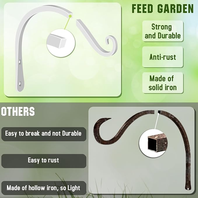 FEED GARDEN Heavy Duty Plant Hooks - Image 4