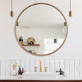 WallBeyond Round Wood Mirror by WallBeyond