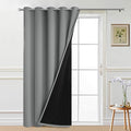 Yakamok 100% Blackout Lined Panels, Thermal Insulated Blackout Curtains by Yakamok