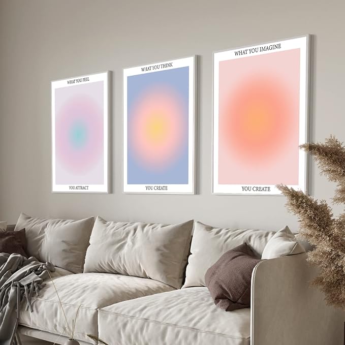 NCYEL 3 Colorful Abstract Posters Room Aesthetic Reiki Gradient Spiritual - Image 6