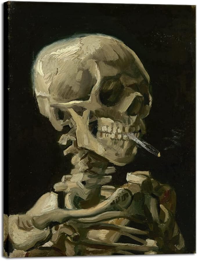 Wieco Art Canvas Wall Art Skull of a Skeleton by WiecoArt