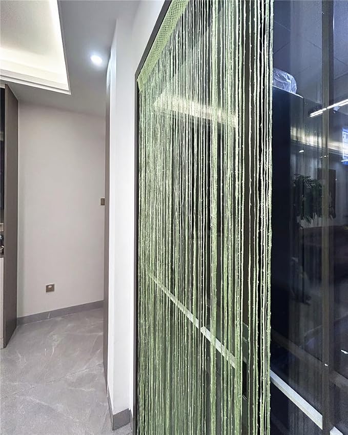 ave split Decorative Door String Curtain Wall Panel Fringe Window Room Divider - Image 5