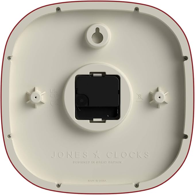 JONES CLOCKS® Marvel wall Clock | Modern Retro Rounded Square Clock | 10 inch | - Image 7