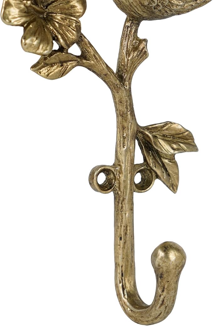 SOFFEE DESIGN 2pcs Metal Gold Coat Hooks - Image 8