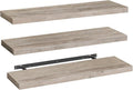 RALGEND Floating Shelves for Wall, 1.5" Thick Wall Shelf Set of 3 by RALGEND