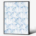 Light Blue Shell Poster Vintage Coastal Cowgirl Wall Art Modern Fashion Preppy by Unknown